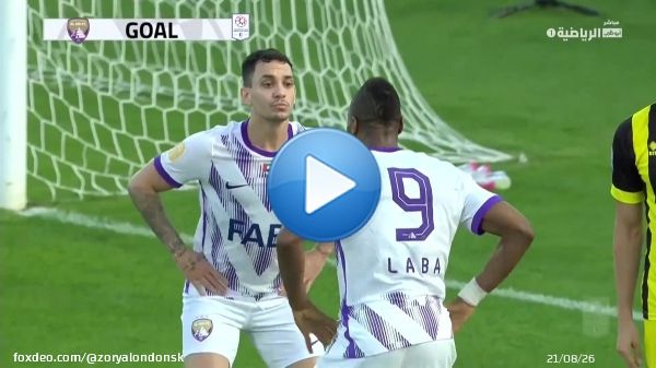 Pre assist for Yarmolenko today as Al Ain take an early lead