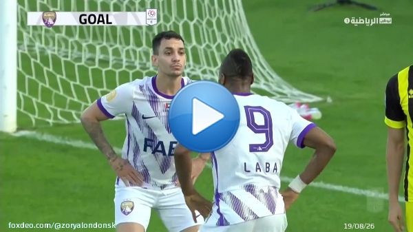 Pre assist for Yarmolenko today as Al Ain take an early lead