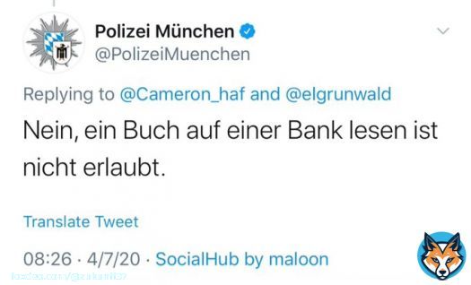 DER Klassiker des #Covid19-Totalitarismus unter dem Regime Merkel und S&ouml;der. Ich werde das nicht vergessen! Niemals!  #NeverForget #NieWieder
