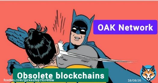 Meme for @oak_network  Unique blockchains must be ahead \ud83d\ude80