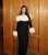 Photo by Abla Sofy \ud83e\udd0d on February 20, 2024. May be an image of 1 person, sable coat, goosedown coat and dress.