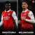| Hey @gabimartinelli, can you pass the pen to Bukayo Saka and William Saliba? #afc