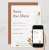 Day 4 of the #MHHSBD #AlphabetChallenge and D is for Date! Gold Leaf Terracotta Wedding Save The Date invitation, minimal and modern design. Grab a fantastic Deal with 50% off! Use code PERFECT4YOU3     #SaveTheDate #weddinginvitation #wedding #zazzl