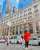 Photo shared by Nouhaila Benzina on February 13, 2024 tagging @benzinanouhaila. May be an image of 1 person, standing, skyscraper, street, buildings and text.