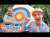 Blippi&rsquo;s High Ropes Course Obstacle Challenge! \ud83c\udfd5\ufe0f - Blippi | Outdoor Playground Treetop Adventure