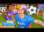 Blippi vs Meekah \u26bd Trick Shot Soccer Challenge!