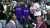 Michigan State fans wore TCU shirts to the basketball game against Michigan