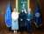 La Magistrada Presidente de la Corte de Constitucionalidad, Doctora Leyla Susana Lemus Arriaga, recibió la visita de la misión de acompañamiento de la Unión Europea, en el marco de los procesos de selección y nominación que se realizarán en Guatemala