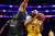 The Wolves lead the Lakers 60-49 at halftime of their Play-In game for the 7th seed   Karl-Anthony Towns: 17 pts, 2 blks Kyle Anderson: 7 pts, 3 rebs, 5 asts, 3 stls, 2 blks  LeBron James: 16 pts, 2 asts Anthony Davis: 12 pts, 9 rebs