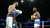 Floyd Mayweather&rsquo;s exhibition fight against ​​John Gotti III ended in a mass brawl on Sunday after the referee called an early end to the bout.