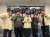 #大病院占拠 ついに今夜、最終回 3/18(土)よる10時放送  ／ チーム指揮本部、 みんなでほっぺハート  #ソニン さん #白洲迅 さん #平山浩行 さん #宮本茉由 さん  #ぐんぴぃ さん(#春とヒコーキ) ＼  #最終回見てね #オフショット