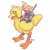From 2 years ago today:   My nephew wanted to draw a chocobo and asked me what they look like and I said &ldquo;basically like Big Bird&rdquo; so then I had to draw it.  #FinalFantasyVII #FinalFantasy