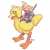 From 2 years ago today:   My nephew wanted to draw a chocobo and asked me what they look like and I said &ldquo;basically like Big Bird&rdquo; so then I had to draw it.  #FinalFantasyVII #FinalFantasy