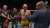 Glover Teixeira placed his gloves in the center of the Octagon after an epic battle at #UFC283