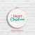 Happy Christmas Pdf Cross Stitch Pattern     #etsyshop #christmastree #pdfcrossstitchpatterns #digitalembroiderypatterns #handmadegifts #christmasgifts #walldecorideas #embroideryideas