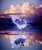 Dance romantic in the reflections of her heart