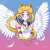 I wanted to draw eternal sailor moon with angel wings&hellip; at first I thought I will regret it but in the end it turn out pretty decent I guess! What do you think? #SailorMoon #セーラームーン