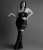 Photo by Hanna Maria on October 22, 2025. May be a black-and-white image of one or more people, make-up, skirt and text.