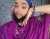 Today I looked like this!!!!! \ud83e\udd70I really love this colour! I think it suits me very well! Blue and Purple really are my two favourite colours to wear!! Black is great too!!!!! I&rsquo;ve not been going all out on my make up these days. I lo