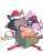 サンタさんのプレゼントだ！ #みおーん絵  #絵かゆ  #プロテインザスバル  #できたてころね  #SMOK