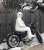 snow man identifies as a biker