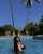 Photo by Kelly Pocket\ud83c\udf52 on February 27, 2024. May be an image of 1 person, pool and palm trees.