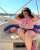 Photo shared by Kelly Pocket\ud83c\udf52 on March 02, 2024 tagging @kellypocketkm. May be an image of 1 person, speedboat and houseboat.