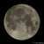 #中秋の名月 を撮影しました。 今日の名寄は本当にいいお天気です。 超高解像度版です。拡大してご覧ください。