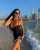 Dress to kill with angelic smile @bellaboutiques32 \ud83d\udda4...#blackdress #dresseswow #sunset #feminism #lamittafrangieh #summercollection #partydress #sealover #beautyicon #redlips\ud83d\udc8b