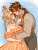 the princess and the dragon ~ for @BilDura #zhongli #lumine #zhonglumi #fanart