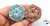 Eco-friendly hexagon brooch - one of my #BroochesWithBenefits range which support UK charities.  #LittleConkers #EcoFriendlygifts #EcoGifts