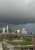 Wild weather - the Dallas sky during the tornado warning.