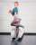 For more from this pinup collection, please visit 0F   #highheels #heels #redlips #red #americanstyle #pinup #blackpantyhose #dots #mystyle #jeans #shorts