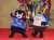 【豆猫堂のモン活日誌（くまモン誕生祭2023）】 3月11日(土) 誕生祭１日目 ㊼ モンコレ！ 2023 DAY1 ２人ともゴールを決めて、２人とも優勝 (*&acute;\u25bd｀*)ﾉ #くまモン誕生祭 #花畑広場 #サッカー日本代表