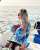 Living the Dubai dream on a boat in my water-effect bikini!  #DubaiLife #BikiniGoals #BoatLife #DubaiBliss #Sunkissed #TravelGoals #LuxuryGetaway #AquaBabe