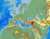 More than 540 earthquakes occurred in the European Mediterranean region over the past 48 hours, according to the European Seismological Center (EMSC).