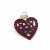 Item link:  Shop link:  #MosaicHeartOrnament, #Red #StainedGlass, #ValentinesDay, #Boho, #Love Token #Art, #Romance, #GirlfriendGift, #MothersDay, #Christmas #Ornament