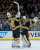 What's better than a SwayMark goalie hug? A #StanleyCup Playoffs SwayMark goalie hug.