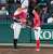 #糸井嘉男 外野手に花束を贈呈した #広島 #carp #菊池涼介 内野手はバットを貰う（撮影・加藤哉）