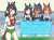 デアリングタクトを応援するオールカマー女子 #オールカマー  #メジロドーベル  #ヒシアマゾン  #イクノディクタス