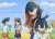 ゼイユとスグリ初描き〜！  パルデアから離れたくないのでアカデミーに入学してもらいました  #ポケモンSV #ポケモンSVゼロの秘宝