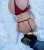 Tasting the snow  #snow #outdoors #Japan #bdsm #SMplay #SM
