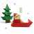 ORIGAMI SANTA IN A SLEIGH [TUT]  . . #origami #art #DIY #craft #crafts #paperkraft #artph #5minutescraft #imadethis #artwork #paper #art #sculpture #howtomake #tutorial #howto #instaorigami #bestoftheday
