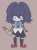Kronii with a sub and lightning mcqueen crocs #kronillust #kroniijokes