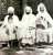 | Shaykh Ibn Badis accompagn&eacute; de Khayr Al Din Al Biskri et d'Abderahman Ibn Bibi &agrave; Qsar Ettir (Ain Oulmane) en 1934.