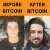 Before #Bitcoin                   vs                After #Bitcoin