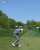 Bryson DeChambeau had an errant tee shot that hit Kenny Pigman