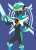 Dibujo de megaman.exe dive cross.  #megamanbattlenetwork #MegaMan #MegaManXDive