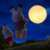 「もっともーっと高くジャンプしないと！」  ショコラウサギのココとクレムはお月様に届くように、ジャンプをしています  もうちょっとで届くかな？  #シルバニアファミリー #シルバニア #十五夜 #中秋の名月 #お月見 #お月見団子 #満月