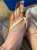 Have had zero time to take nice pics of my fave blue pedi  redhead -long toes-veins-links in bio